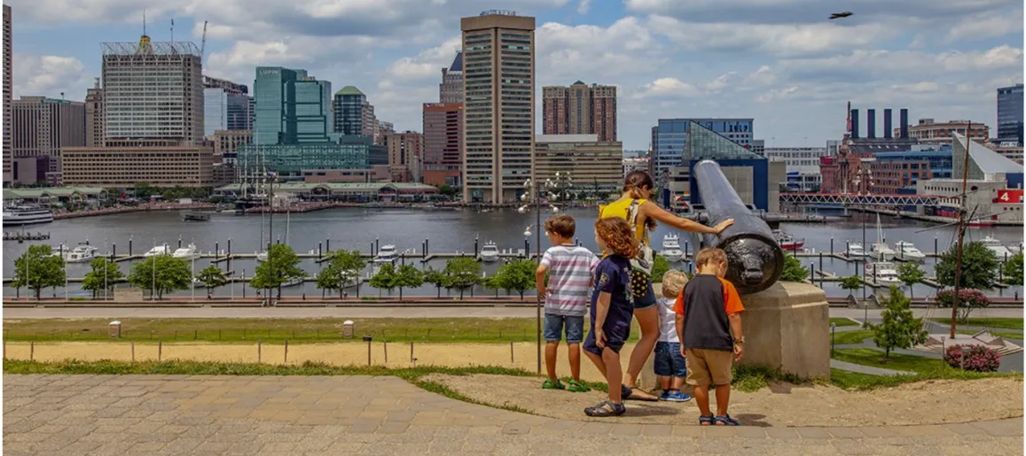 Things to do in Baltimore visiting Federal Hill Park