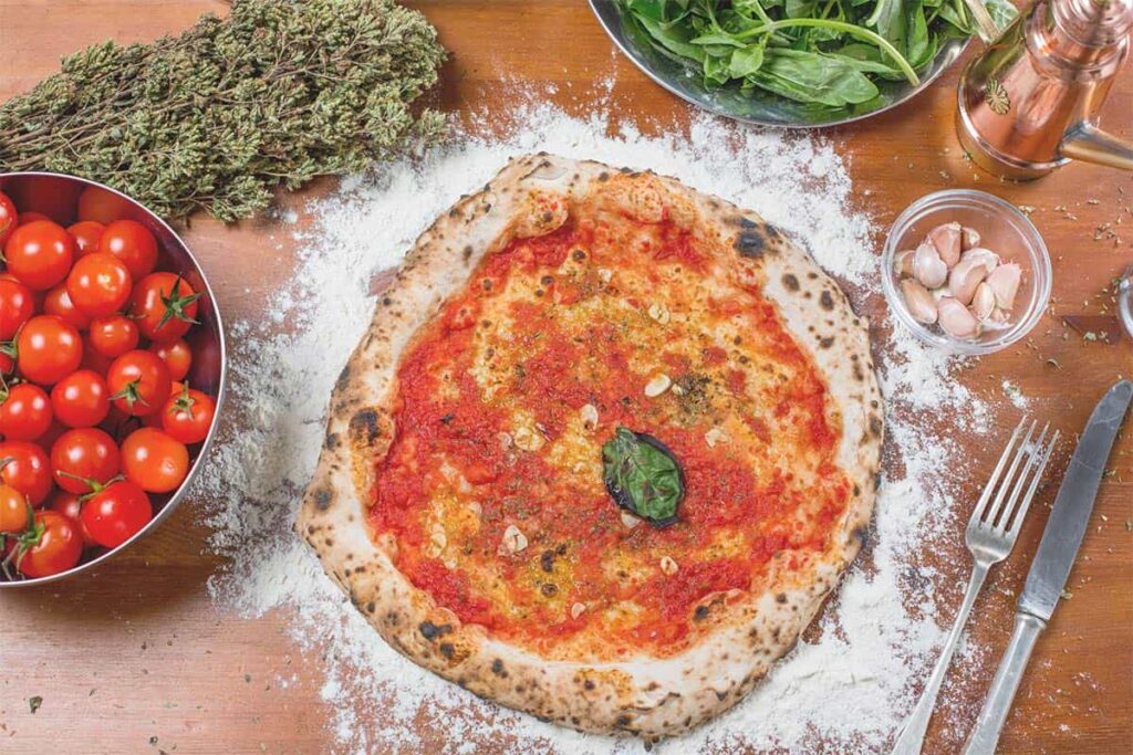 pizza marinara