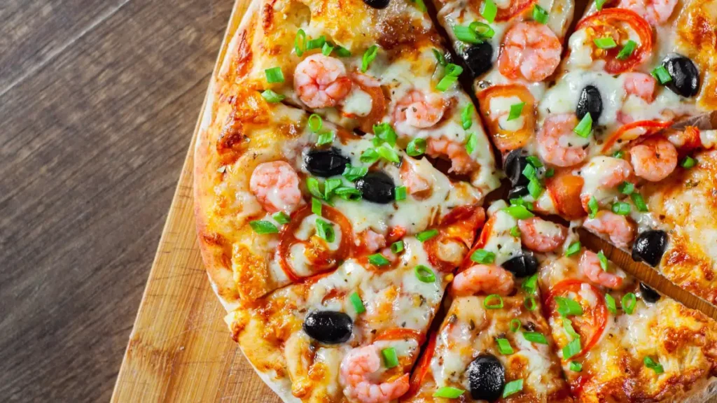 seafood pizza